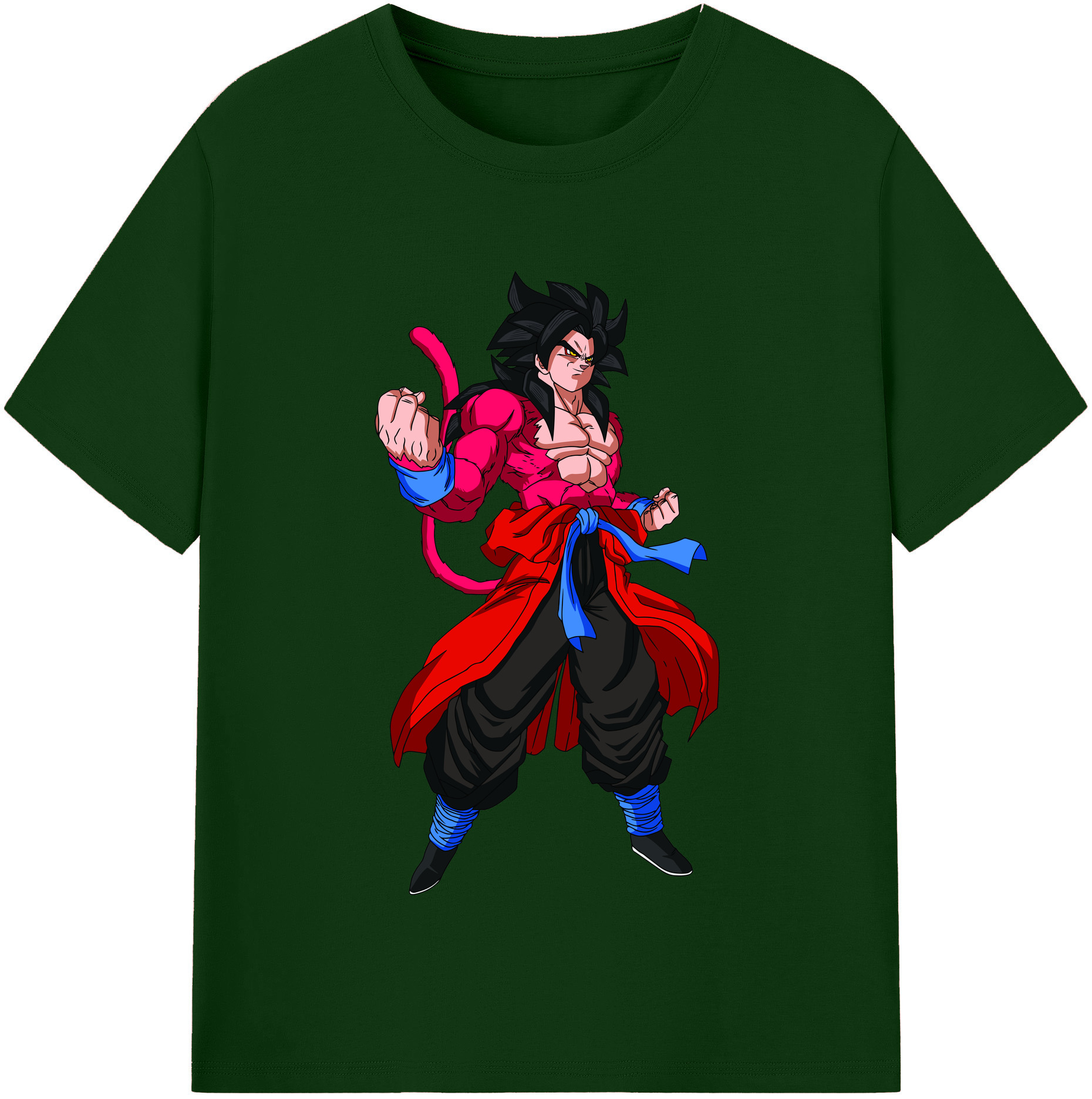 （画像用） ドラゴンボール 孫悟空（そん ごくう）Son Goku カカロット DRAGON BALL Kakarotto 綿100％半袖Tシャツ（フロントプリント）